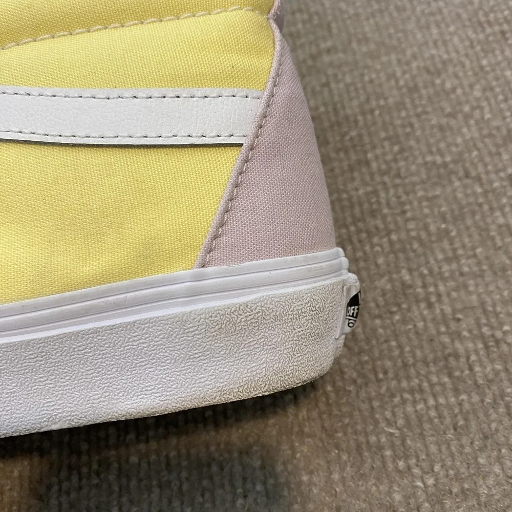 Vans Sk8-Hi Shoes Mens 9 Women 10.5 Multicolor Colorblock High Top Skate Sneaker